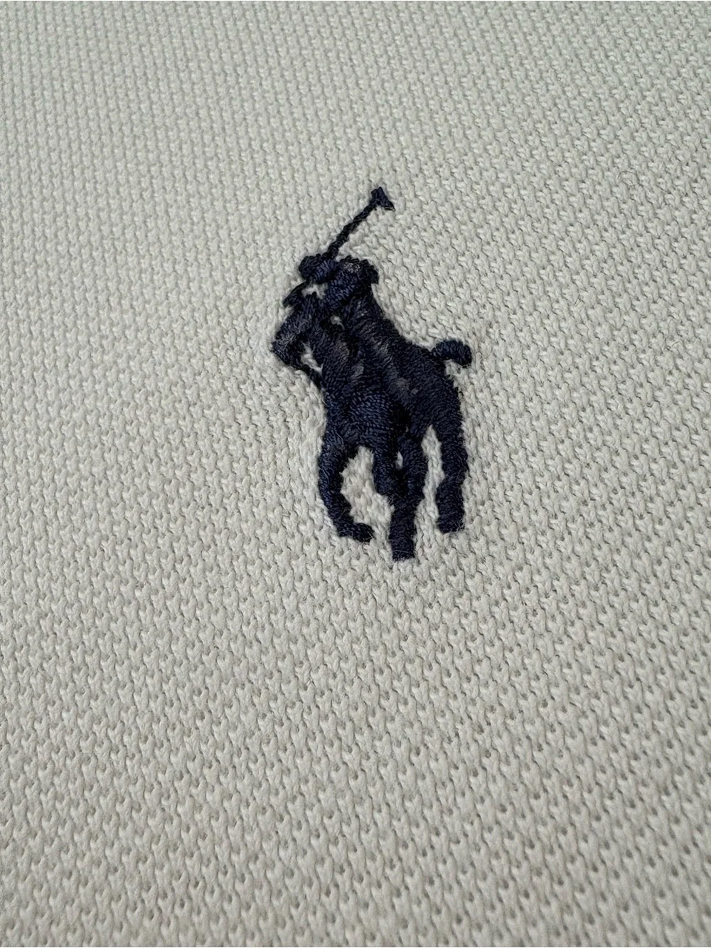 Polo Ralph Lauren Classic Fit White Polo Shirt Men’s L Cotton Pony